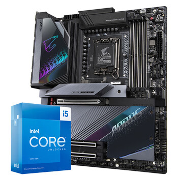 GIGABYTE 技嘉 主板CPU套装主板Z790 AORUS MASTER+i5-13600KF处理器 板U套装全利兔-实时优惠快报