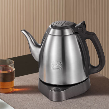 吉谷（K·KOU) 恒温电水壶食品级不锈钢无探头控温电茶壶1L TA011