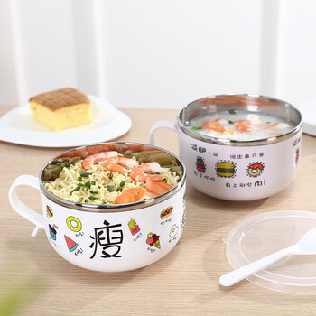 聚心尚品 不锈钢泡面碗 款式随机日用百货类商品-全利兔-实时优惠快报