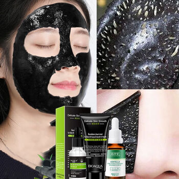BIOAQUA 泊泉雅 撕拉式去黑头面膜膏*3盒美妆个护类商品-全利兔-实时优惠快报