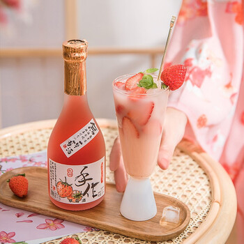 草莓红动梅子甜酒微醺低度生手果酒果酒