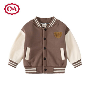 C&A 西雅衣家 儿童加绒棒球服 多色可选母婴玩具类商品-全利兔-实时优惠快报