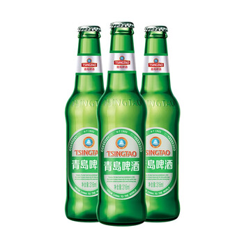 青岛啤酒经典银标316ml24瓶