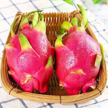 鲜福林 新鲜白心火龙果 生鲜时令水果 2斤装 单果300g+食品类商品-全利兔-实时优惠快报
