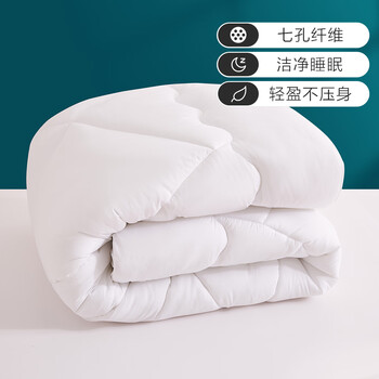 31日0点：BLISS 百丽丝 云朵蓬蓬 纤维冬被 漂白色 150*210cm家具家装类商品-全利兔-实时优惠快报
