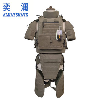 奕澜 防弹衣六级防弹MAS2.0防护背心重型防弹衣重甲YL3625CBl狼棕运动户外类商品-全利兔-实时优惠快报