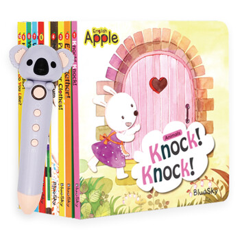 《苹果英语Apple English点读版》（套装全10册+小考拉点读笔）文具图书类商品-全利兔-实时优惠快报