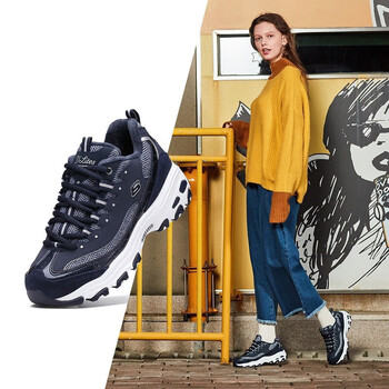 SKECHERS 斯凯奇 女士休闲老爹鞋 896044运动户外类商品-全利兔-实时优惠快报