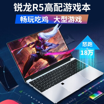 紫金侠 2021新款 酷睿i7轻薄本 锐龙R5R7游戏本可选15.6英寸笔记本电脑 商务办公超薄本 吃鸡LOL:R5 20G内存+512G