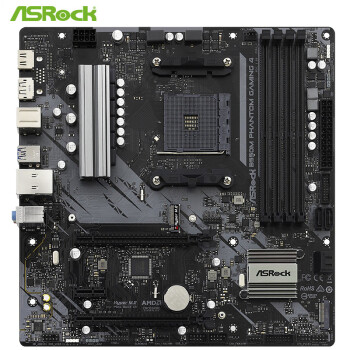 华擎（ASRock）B550M Phantom Gaming 4主板 支持 CPU 3300X/3500X/3700X（AMD B550/Socket AM4）