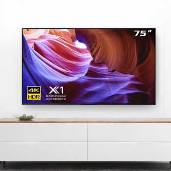 索尼（SONY） KD-75X85K 75英寸4K  平板游戏电视机 广色域 120Hz高刷 X1芯片 视觉低疲劳 (X85J升级款) 1台