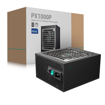 九州风神 PX1000W白金牌ATX3.0电源（双主电容/智慧启停/双重显卡供电/FDB风扇/PXA00P）全利兔-实时优惠快报
