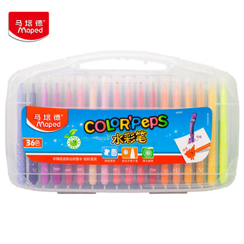 Maped 马培德 845051CH 圆杆水彩笔 36色数码类商品-全利兔-实时优惠快报