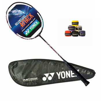 YONEX 尤尼克斯 羽毛球拍国羽同款天斧AX100ZZ战拍 日产古红色运动户外类商品-全利兔-实时优惠快报