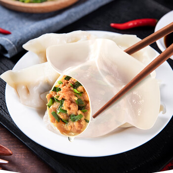 和善园 金蘸名厨 韭菜猪肉水饺480g 24只 饺子 猪肉水饺 蒸饺 速冻食品食品类商品-全利兔-实时优惠快报