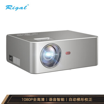 瑞格尔（Rigal）RD-830 投影仪家用智能办公投影机（1080P全高清 智能系统 梯形校正 WiFi/蓝牙连接）