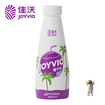 JOYVIO 佳沃 100%椰子水 泰国进口NFC椰青果汁360ml/瓶 12瓶装食品类商品-全利兔-实时优惠快报