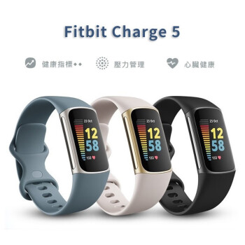Fitbit Charge5 ֻѪ˯߼Ʋ˶gps ɫ