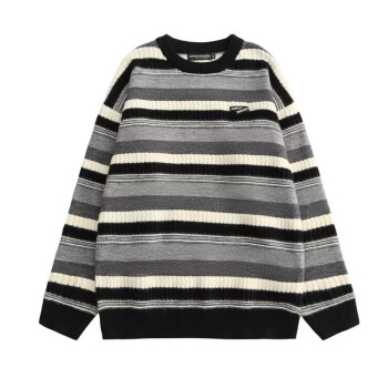 嘉晔（JIAYE）秋冬季拼色圆领毛衣服饰鞋包类商品-全利兔-实时优惠快报