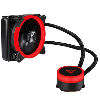 大水牛（BUBALUS）冰瞳120 一体式CPU水冷散热器（多平台/支持Intel/AMD/LED红光风扇/PWM智能温控/）