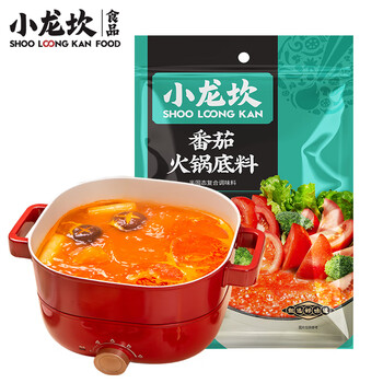 小龍坎 小龙坎 番茄火锅底料250g 家用清汤调味品香甜酸爽好吃不辣食品类商品-全利兔-实时优惠快报