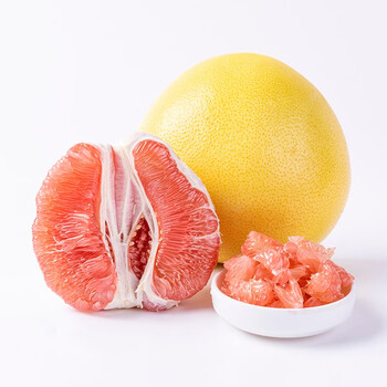 PLUS会员：京鲜生 精选红肉蜜柚 4粒装 单果1.8-2.5斤 *5件食品类商品-全利兔-实时优惠快报