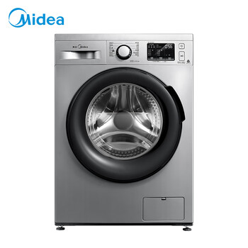 美的(Midea)滚筒洗衣机全自动 10KG大容量 健康抑菌防护 BLDC静音变频 MG100V50DS5