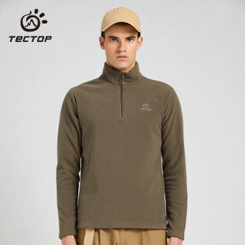 TECTOP 探拓 男女款抓绒套头卫衣 MZRY033运动户外类商品-全利兔-实时优惠快报