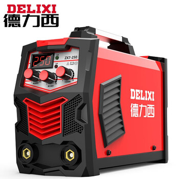 德力西电焊机220v 380v两用工业级315双电压手提式家用焊机 全套接好