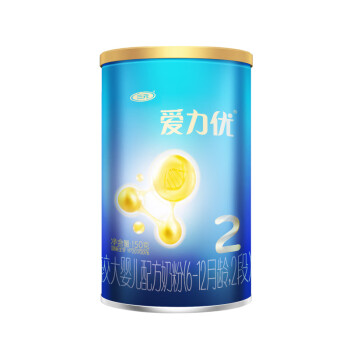 三元 SAN YUAN 爱力优较大婴儿配方奶粉2段（6-12个月）150g/罐 试用装