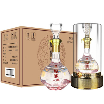 白酒泸州老窖原酿天绵柔52度500ml整箱白酒