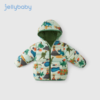 JELLYBABY 儿童恐龙羽绒服 100CM全利兔-实时优惠快报