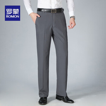 ROMON 罗蒙 休闲西裤长裤C 灰色 32服饰鞋包类商品-全利兔-实时优惠快报
