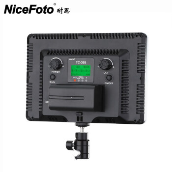 NiceFoto ˼ TC-368ӰLEDȫRGBȾɫᱡЧɫ TC-368+Ƽܿ