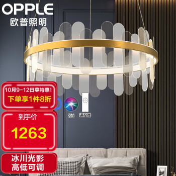 欧普照明（OPPLE）北欧灯具客厅简约现代吊灯大气分子灯创意个性吊灯卡若拉吊灯