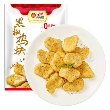 凤祥食品 黑椒鸡块1kg 出口日本欧盟级 黑胡椒味鸡块油炸鸡块炸鸡半成品