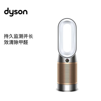戴森 DYSON HP09 多功能无叶暖风扇 兼具空气净化器取暖器功能 除菌除甲醛暖风机电风扇 四季适用 白金色