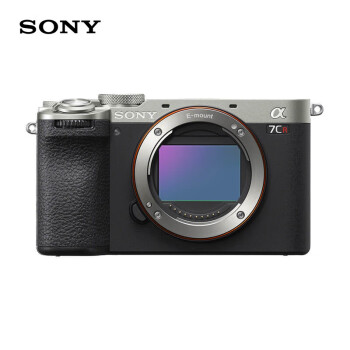 索尼（SONY）Alpha 7CR 新一代全画幅微单相机 轻便小巧 简易操控 银色 单机身（A7cR/a7cr）6100万像素