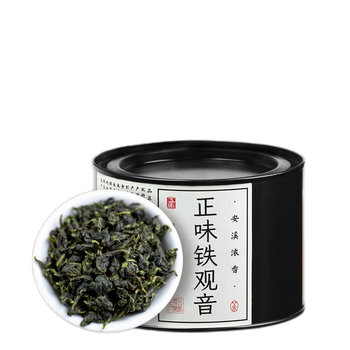 WU HU 五虎 正宗安溪铁观音茶叶一级浓香型2023新茶正味兰花香铁观音罐装小泡食品类商品-全利兔-实时优惠快报