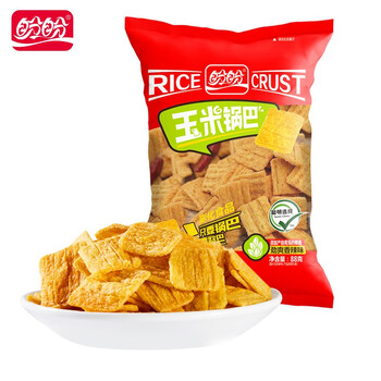 概率券：盼盼 玉米锅巴 劲爽香辣味 88g食品类商品-全利兔-实时优惠快报