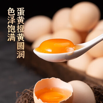 新鲜现捡土鸡蛋10枚 42g左右/枚食品类商品-全利兔-实时优惠快报