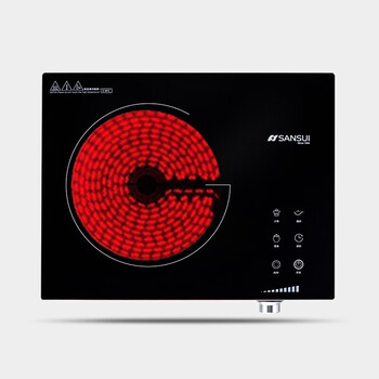 山水(sansui 日本电陶炉家用电磁炉炒菜炖汤烧烤不挑锅大功率光波