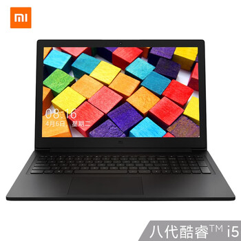小米 15.6英寸 网课 学习 金属轻薄(英特尔酷睿i5 8G 512G SSD 2G GDDR5独显 FHD 全键盘 Win10)灰