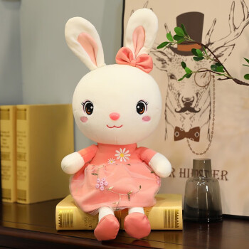 毛绒玩具兔子可爱床上女孩公主萌大号小白兔玩偶公仔小兔子布娃娃