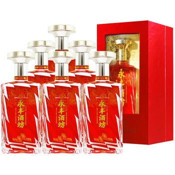 牌永丰酒坊九鼎38度浓香型白酒整箱宴请送礼自饮 500ml*6瓶装  价格