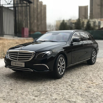 1:18合金奔驰e级300l汽车模型 旅行版e300模型 旅行款  黑色