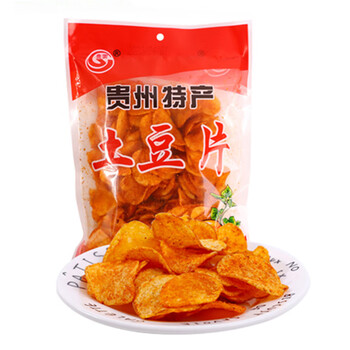 滇二娃 贵州特产 麻辣土豆片 40g*3袋 （拍3份到手10袋）食品类商品-全利兔-实时优惠快报