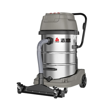 志高（CHIGO）5500W大型厂房用吸尘器工业工厂车间粉尘强力大吸力大功率吸尘吸水机ZG-X803T-80L边推边吸