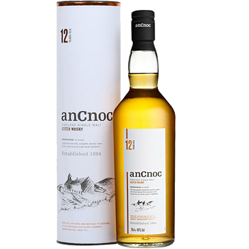AnCnoc 安努克 12年 单一麦芽 苏格兰威士忌 700ml 单瓶装全利兔-实时优惠快报