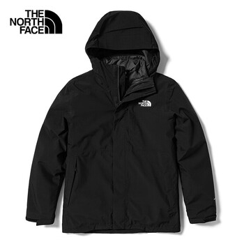 双11预售：The North Face 北面 三合一冲锋衣男户外防风保暖外套含内胆两件套运动户外类商品-全利兔-实时优惠快报